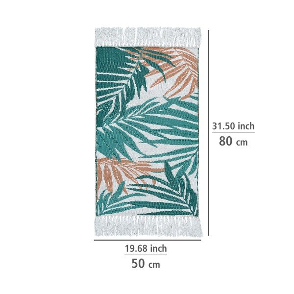 Roheline tekstiilist vannitoamatt 50x80 cm Suva - Wenko-image-2