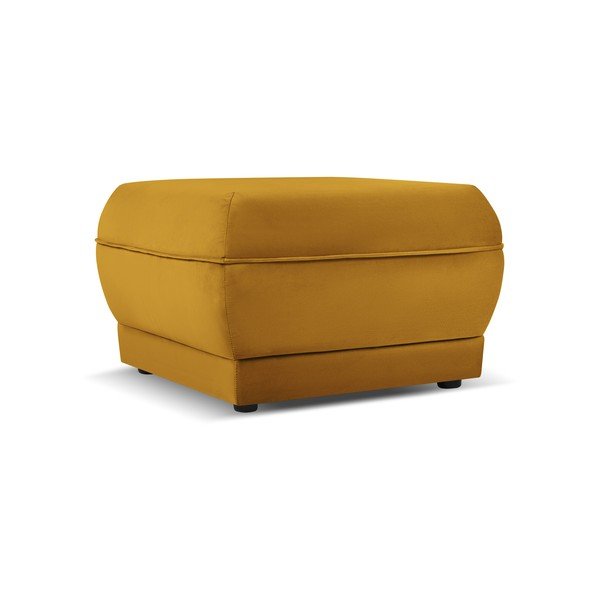 Kollane sametist tumba Lando - Micadoni Home-image-2