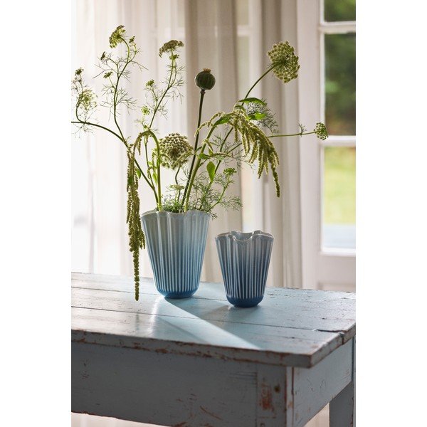 Helesinine keraamiline vaas (kõrgus 20,5 cm) Hammershøi - Kähler Design-image-2