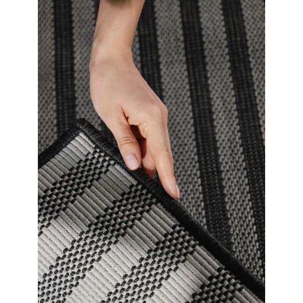 Must/kreemikas sise- ja õuevaip 160x230 cm Haringey Linley - Ted Baker-image-4