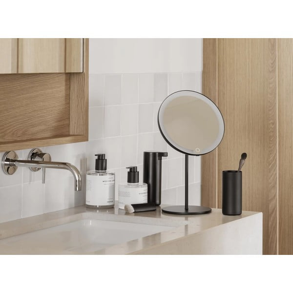 Suurendav kosmeetikapeegel valgustiga ø 20 cm MODO - Blomus-image-1