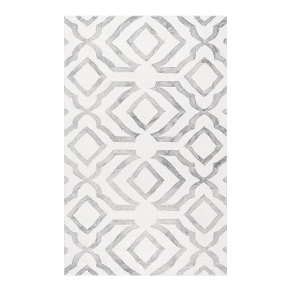 Vlněný koberec nuLOOM Elegino Grey, 152 x 244 cm