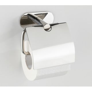 Roostevabast terasest tualettpaberi hoidja ilma puurimata Turbo-Loc® Shine Cover Orea - Wenko