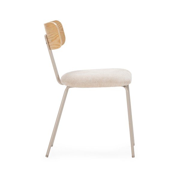 Beež/naturaalne polsterdatud söögitool Olimpia - MOME-image-1