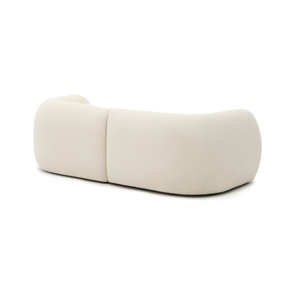 Kreem šenillist nurgadiivan (parem nurk) Martina - Kave Home-image-4