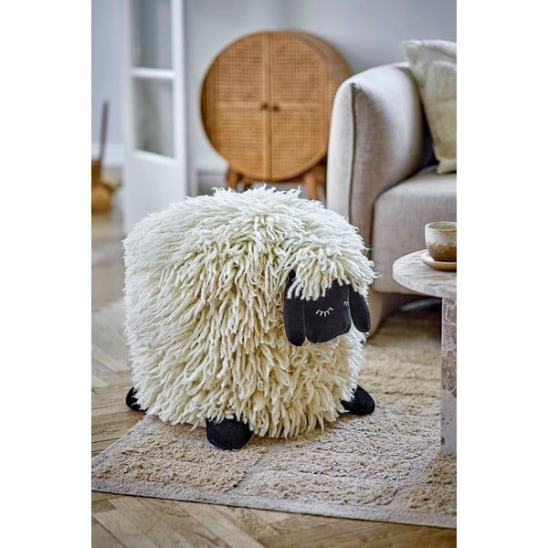 Kreem villane laste kott-tool Dolly - Bloomingville Mini-image-1