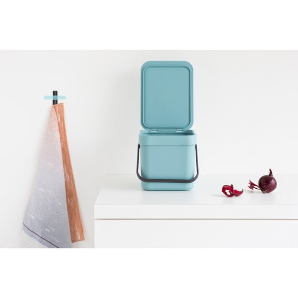 Koš Sort & Go 6 l, mátový-image-1