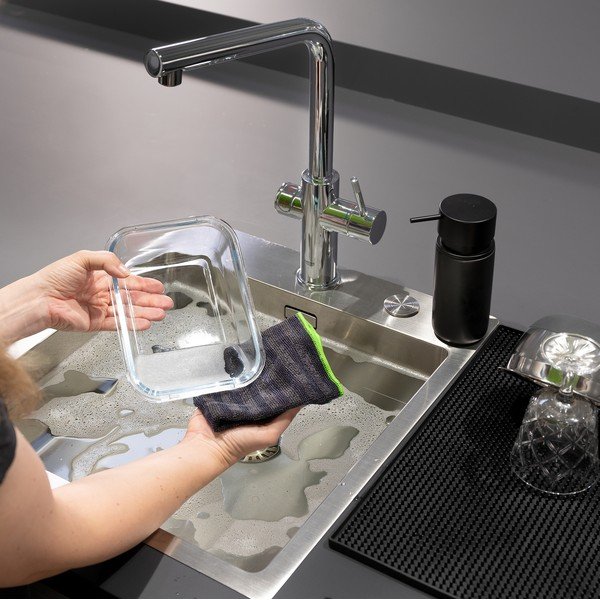 2 mikrofiiberist köögirätiku komplekt Black Outdoor Kitchen Migro - Wenko-image-4