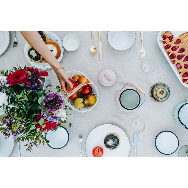 Kreem 12-osaline keraamiline nõude komplekt Collection Classic - Mason Cash-image-1