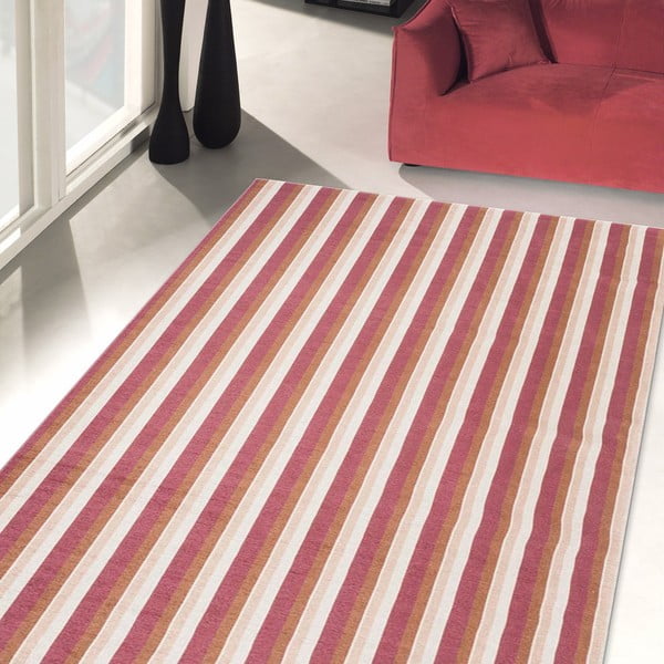 Vysoce odolný kuchyňský koberec Webtappeti Stripes Multi, 60 x 150 cm