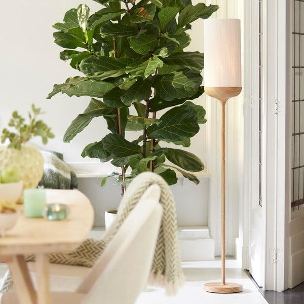 Põrandavalgusti tekstiilist varjuga (kõrgus 159 cm) Dania - Light & Living-image-1