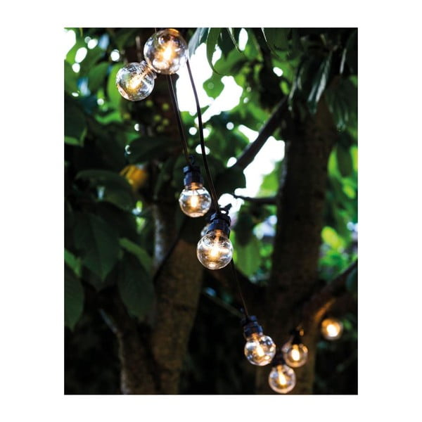 Valguskett pirnide arv 10 tk pikkus 300 cm Lucas Clear – Sirius-image-2