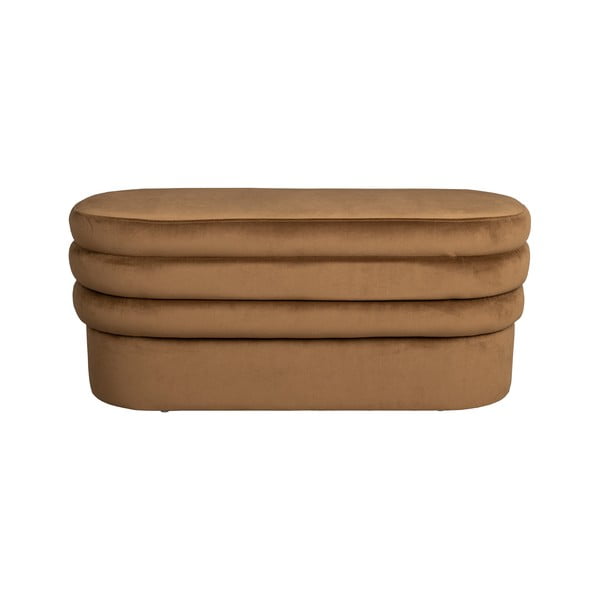 Pruun sametist pink Aditi - Dutchbone