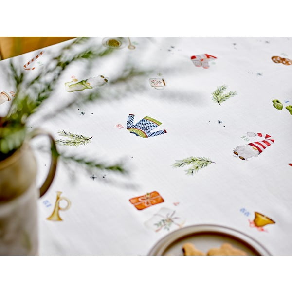 Puuvillane jõulumotiividega laudlina 140x350 cm Christmas Days - Södahl-image-2