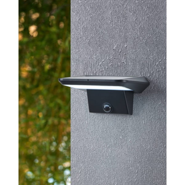 LED päikesepaneeliga välitingimustes kasutatav seinavalgusti (kõrgus 7,5 cm) PORRASSA - EGLO-image-1