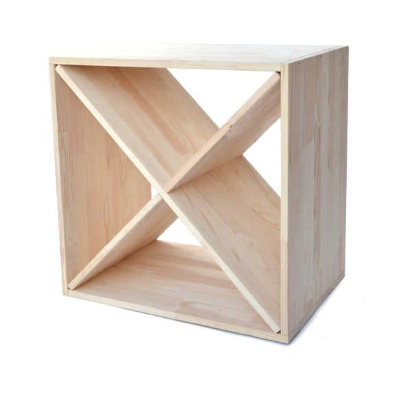 Männipuidust veiniriiul 24-le pudelile - Bonami Essentials-image-1