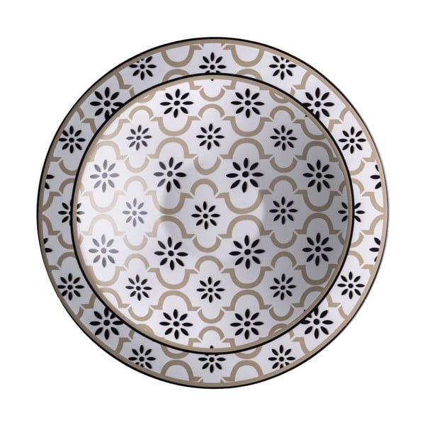 Kiviplaat sügav serveerimistaldrik, ø 30 cm Alhambra - Brandani