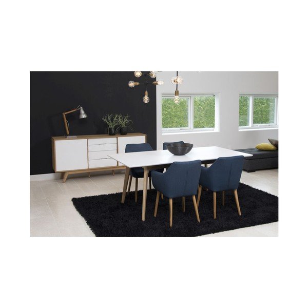Komoda Marte White, 180x 84x44 cm-image-1