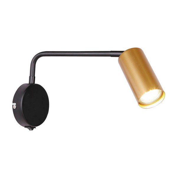 Must-kuldne metallist seinalamp Tina - Candellux Lighting-image-3