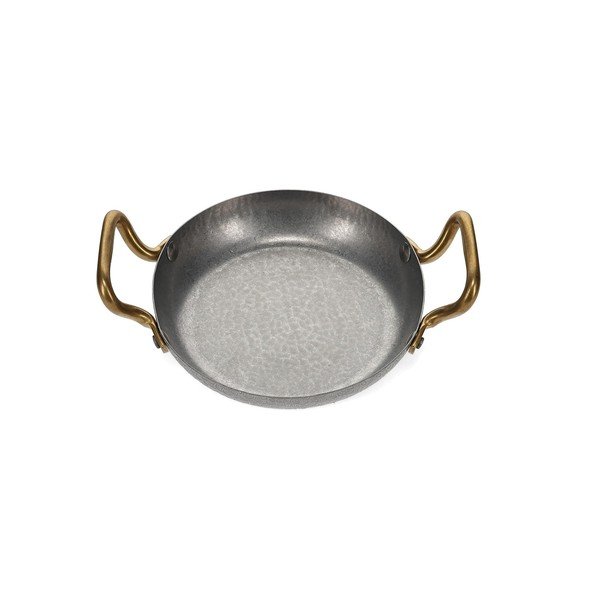 Hõbedane metallist serveerimistaldrik ø 18 cm Serve - BonBistro