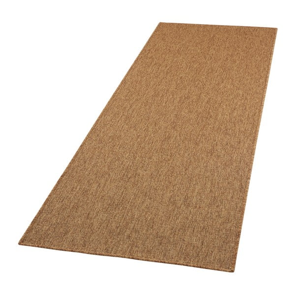 Pruun vaip, sobib ka õuekasutuseks, BT Carpet Sisal, 80 × 250 cm-image-3