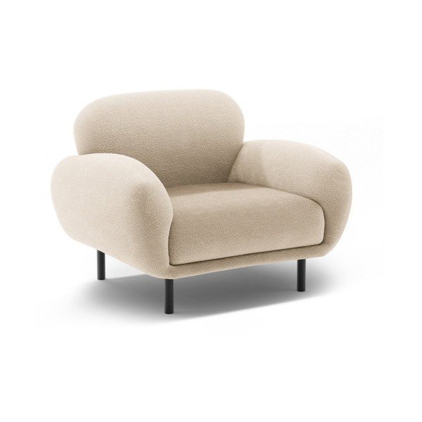 Beež bukleekangast tugitool Poppy - Micadoni