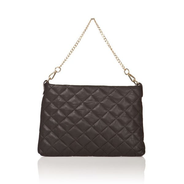 Černá kožená kabelka Edmond Louis Ines-image-1