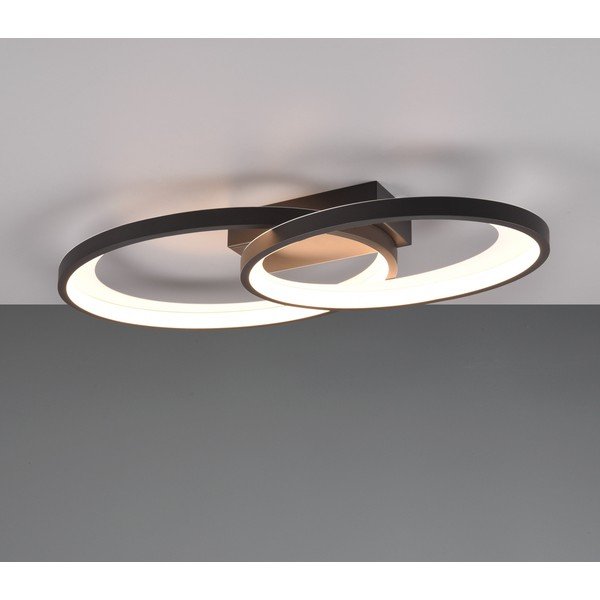 Must-valge LED laevalgusti 30x57 cm Malaga - Reality-image-2
