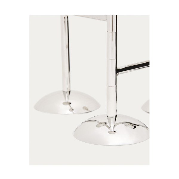 Metallist küünlajalg Nirela - Kave Home-image-3