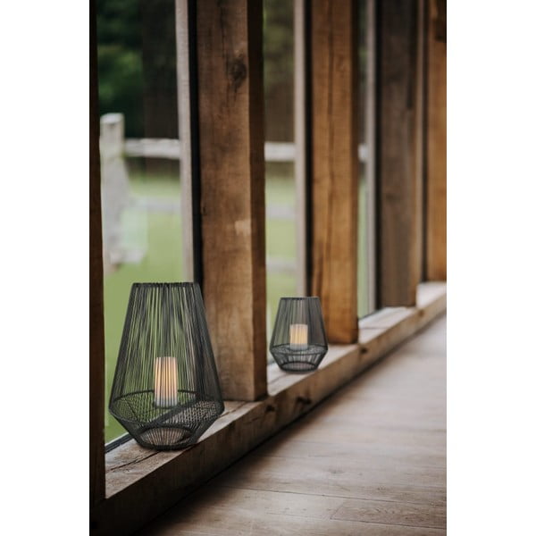 LED päikesepaneeliga välisvalgusti ø 37 cm Mineros - Trio-image-1