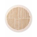 Kreem ümmargune sise- ja õuevaip ø 200 cm Haringey Bounds - Ted Baker