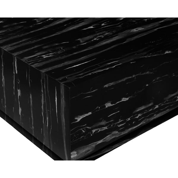 Must marmorist kohvilaud 100x100 cm Vito - Støraa-image-1