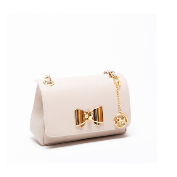 Kožená kabelka Roberta M. 2050 Beige-image-2