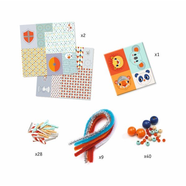 Kunstikomplekt Rüütlid - Djeco-image-1