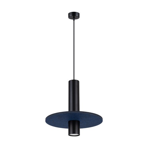 Tumesinine/beež metallist ripplamp ø 30 cm Olisa - Sollux