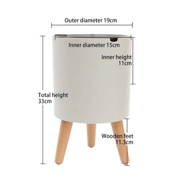 Plastikust isevoolav pott ø 19 cm Calla - Tomasucci-image-4