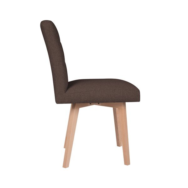 Hnědá jídelní židle Mazzini Sofas Tulip-image-3