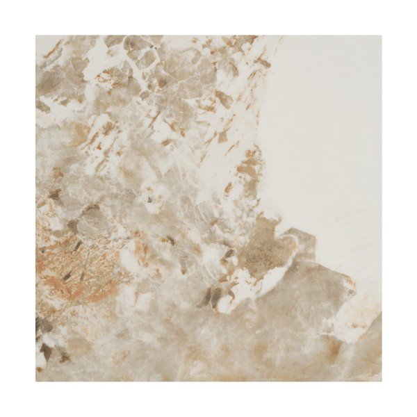 Beež ümmargune diivanilaud marmorimustriga plaadiga ø 80 cm Athens – House Nordic-image-3