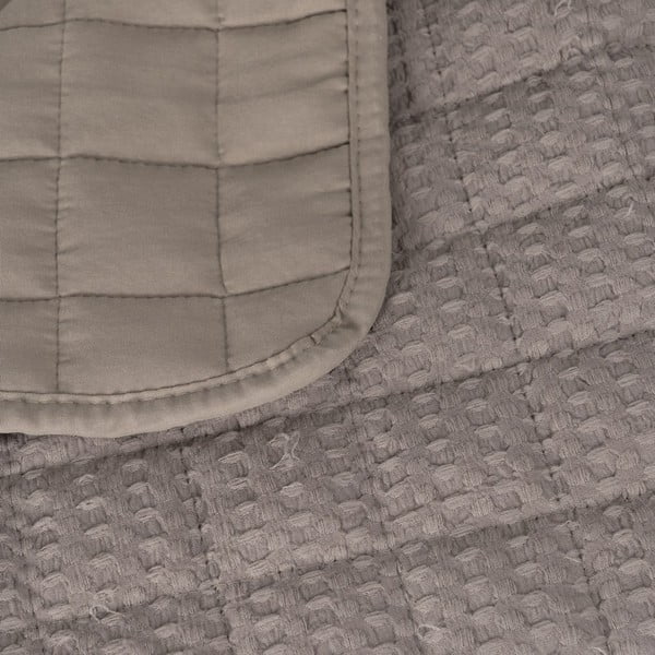 Beež tepitud voodikate 180x260 cm - Ixia-image-1