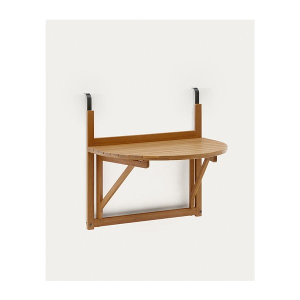 Akaatsia täispuidust rippuv rõdulaud  50x70 cm Amarilis – Kave Home-image-2