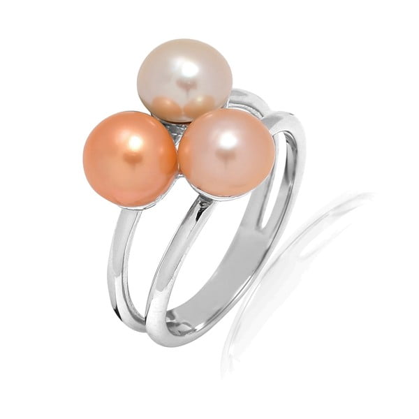 Prsten Pure Pearls Peach, vel. 58-image-2