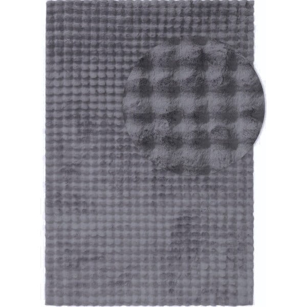 Antratsiitne pestav vaip 120x170 cm Bubble Anthracite - Mila Home