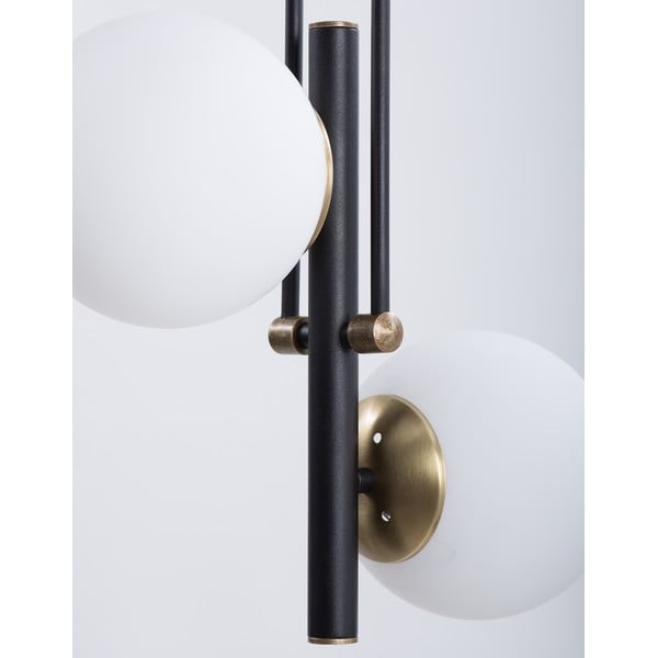 Must-valge laevalgusti ø 15 cm Libra - Squid Lighting-image-3