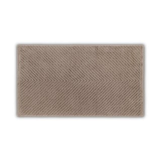 Pruun puuvillane rätik 71x40 cm Chevron - Foutastic