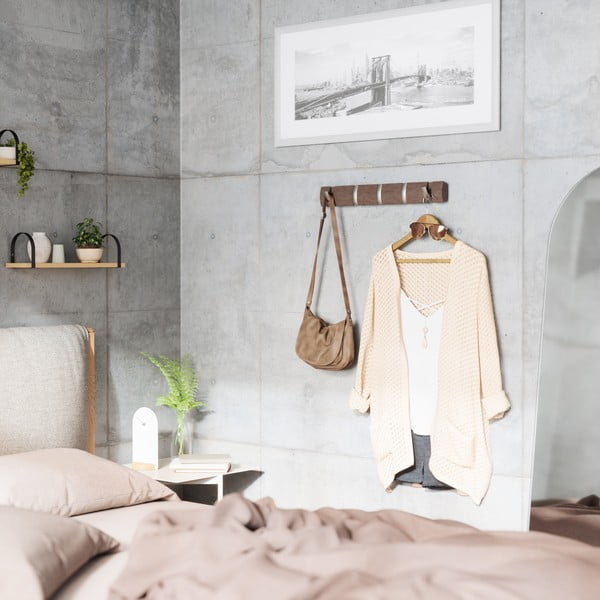 Hall seinakinnitus, mis on valmistatud papplipuust Flip - Umbra-image-1