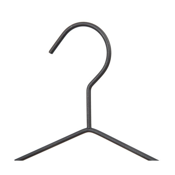 Komplekt 2 musta riidepuude riputajat puidust detailiga Frosted - Compactor-image-2