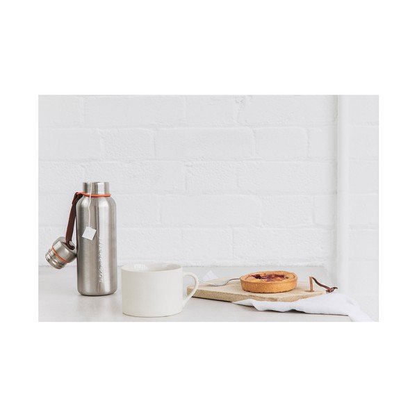 Oliivroheline 2-seina roostevabast terasest must + Blum isoleeritud vaakumpudel, 500 ml - Black + Blum-image-4