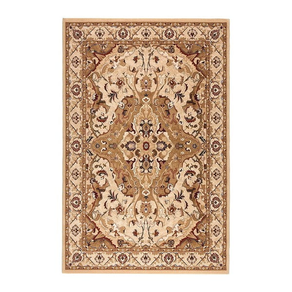 Vlněný koberec Byzan 543 Beige, 140x200 cm