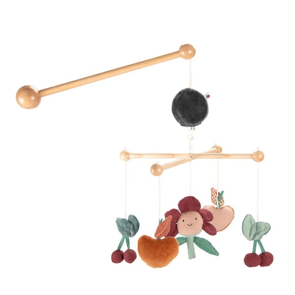 Muusikaline rippuv karussell Pomme des Bois - Moulin Roty-image-1