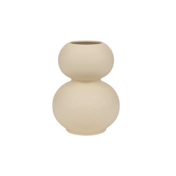 Beež keraamiline vaas (kõrgus 36 cm) Tuga - noo.ma